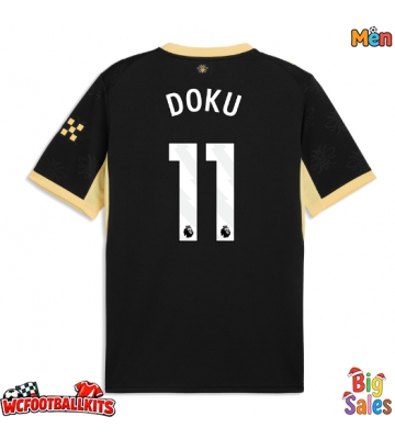 Manchester City Jeremy Doku #11 Replica Away Stadium Shirt 2026-27 Short Sleeve